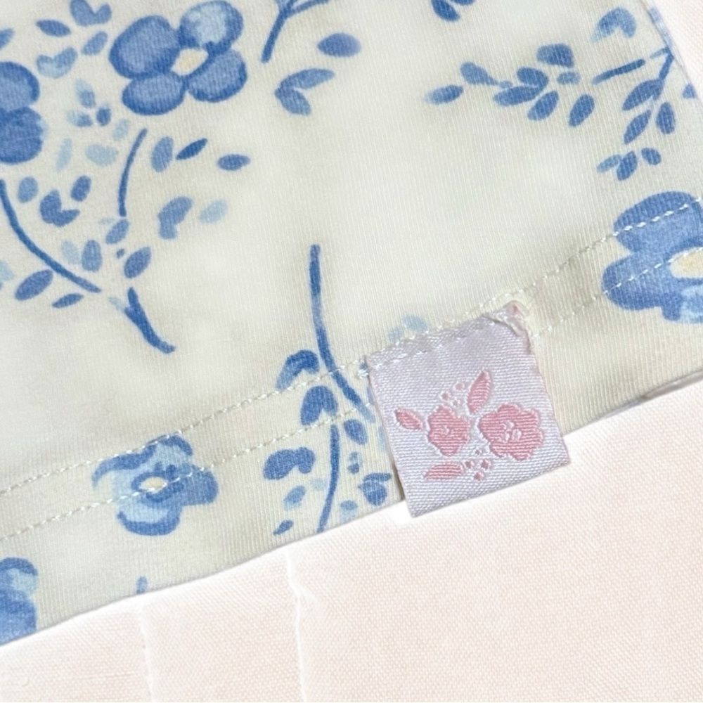 SweetHoney 10Y Blue Floral Button Front Dress Cottagecore - Picture 5 of 11